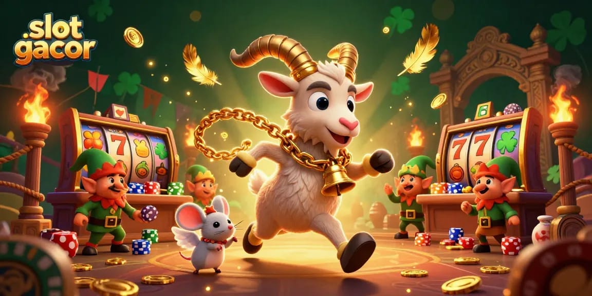 Experience exciting slot gacor action in a festive-horror casino with quirky characters!