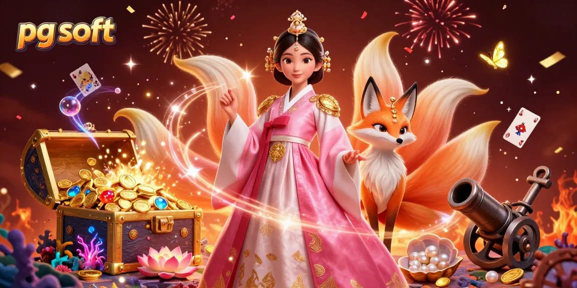 Experience the thrilling action of pg soft slots with dynamic gameplay, illustrated through a vibrant 3D scene.