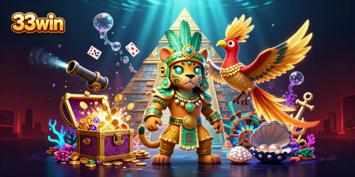 Experience thrilling gameplay at 33win with vibrant casino elements and interactive scenes.
