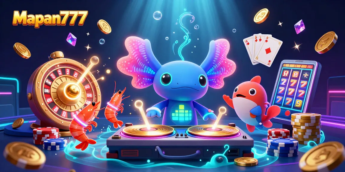 Engage with Mapan777 while enjoying vibrant casino excitement from the underwater gaming world.