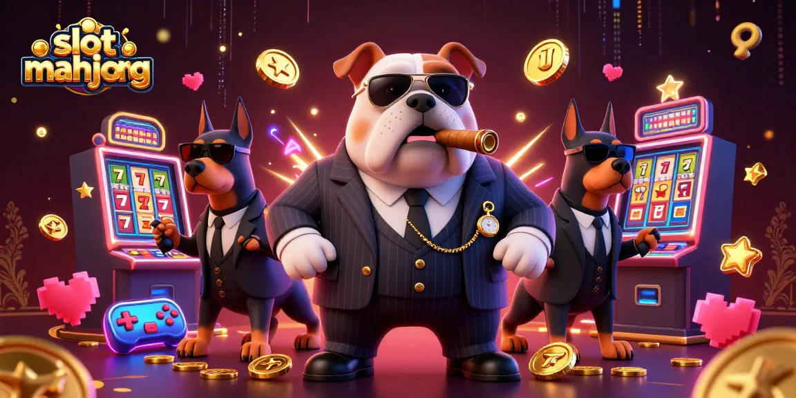 Engage with slot mahjong in this vibrant 3D casino scene featuring exciting game elements.