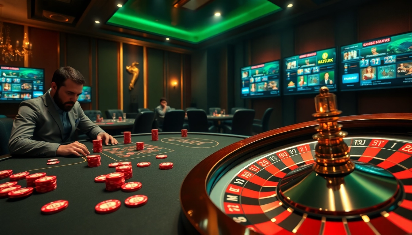 Engage in high-stakes gambling at https://789b.one/ with professional poker players and scenic casino elements.