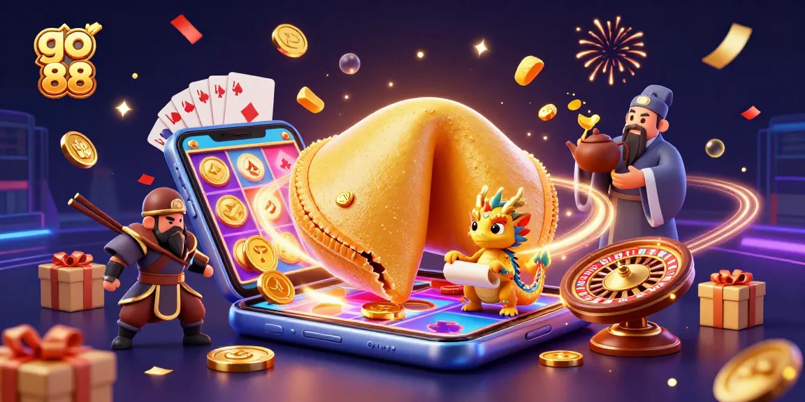 Play the exciting go 88 games with spinning slot reels and golden treasures erupting!