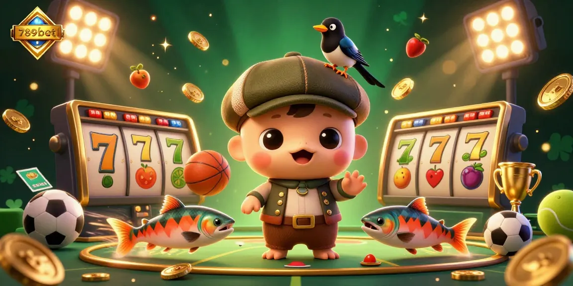 Win big at 789bet with playful Nessie and casino-themed excitement!
