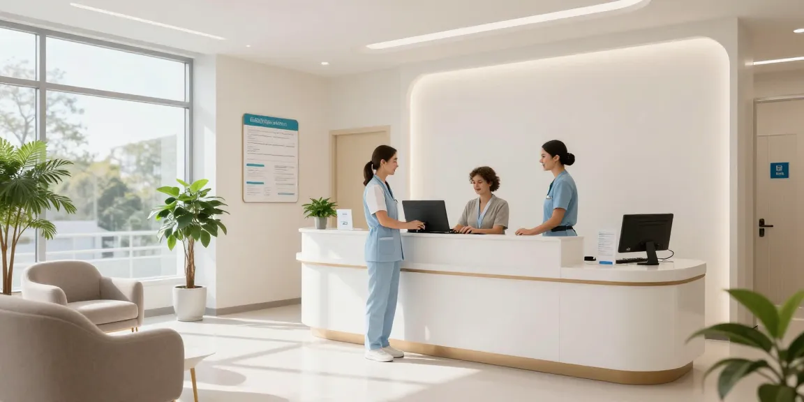 Hair transplant turkey clinic interior showcasing patient care and knowledgeable healthcare providers in a welcoming environment.