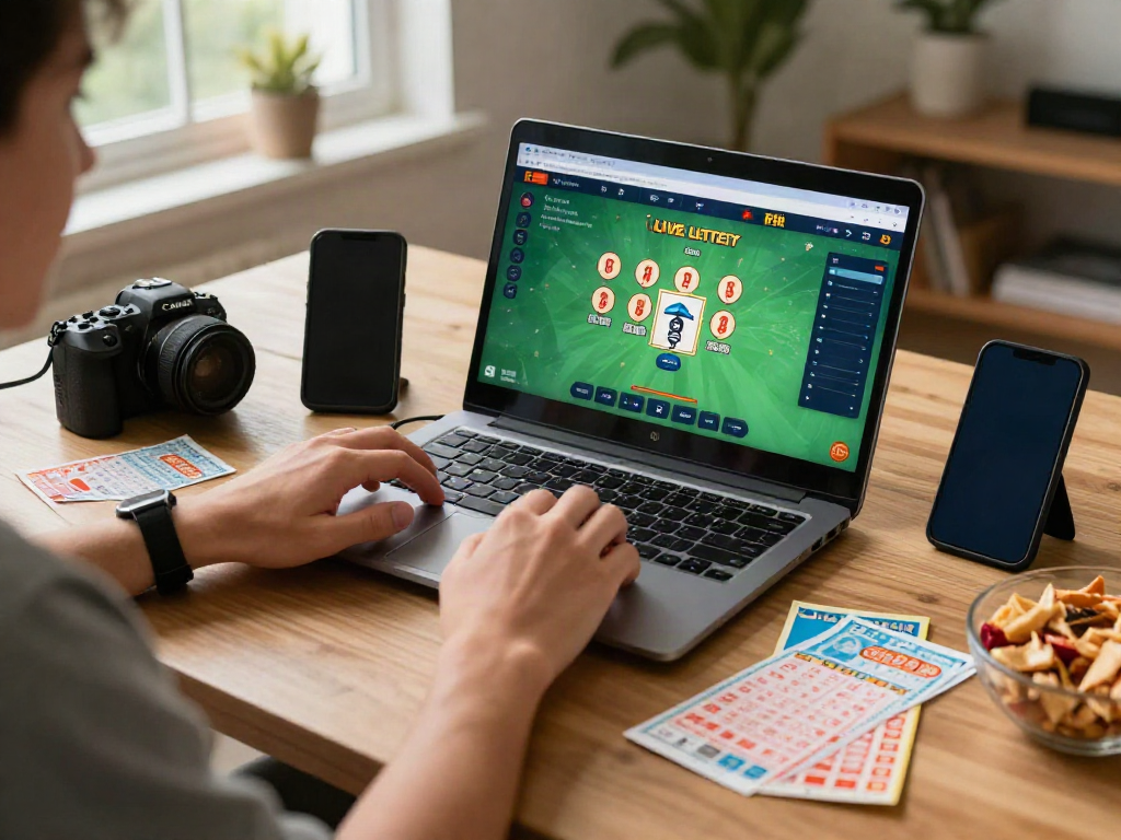 Pengalaman bermain Totobet di rumah yang nyaman dengan tiket lotere berwarna-warni.