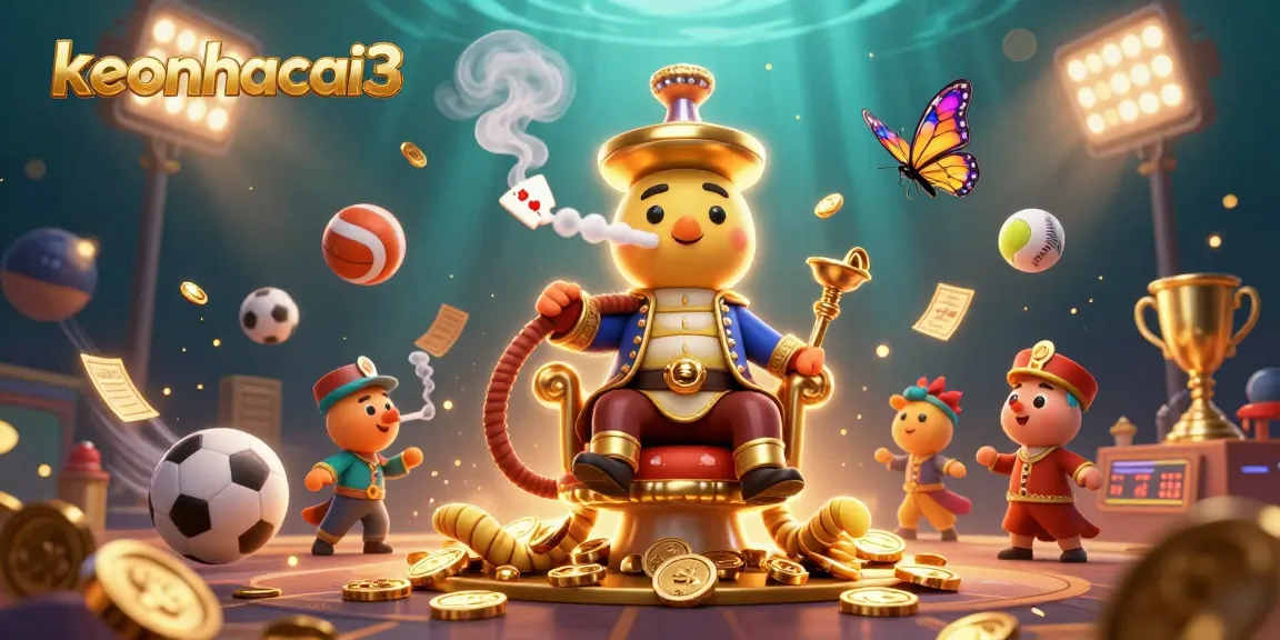 Experience thrilling sports betting with keonhacai3's vibrant casino scene filled with action.