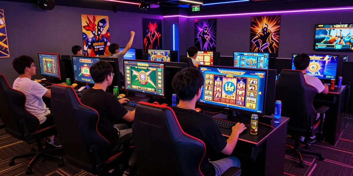 Thrilling online gaming experience showcasing slot depo 5000 excitement with players celebrating wins