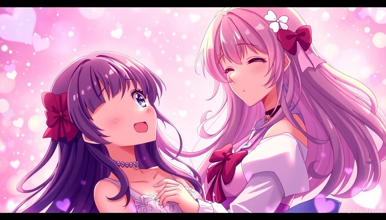 Anime sex scene featuring two characters in a romantic, anime-inspired setting with warm lighting.